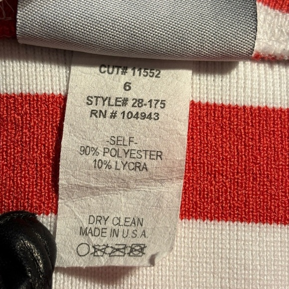 Veronique Young for W One Shoulder Knit Crop Top Size 6. NWOT - Picture 5 of 8